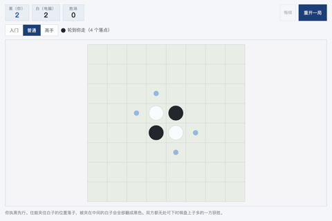 黑白棋游戏截图